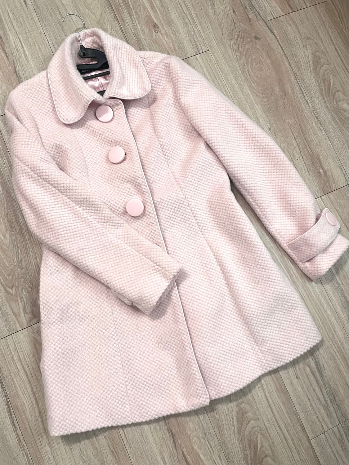 cool pink ribbon coat 리본 코트  상품이미지1