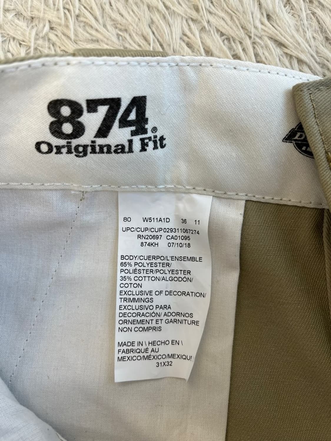 디키즈 874 데님 팬츠/#2718 상품이미지4