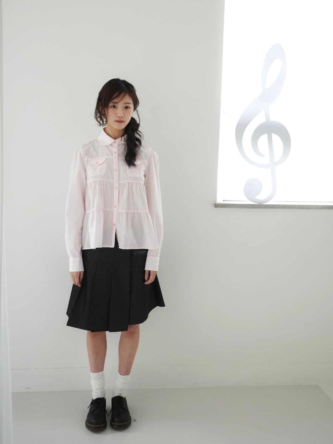 인앤양인하모니 humming blouse rosy pink 상품이미지3