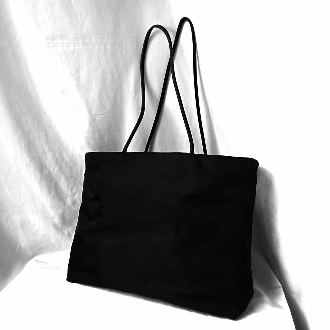 [정품 PRADA] 프라다 긴줄 나일론 숄더백 쇼퍼백 상품이미지2