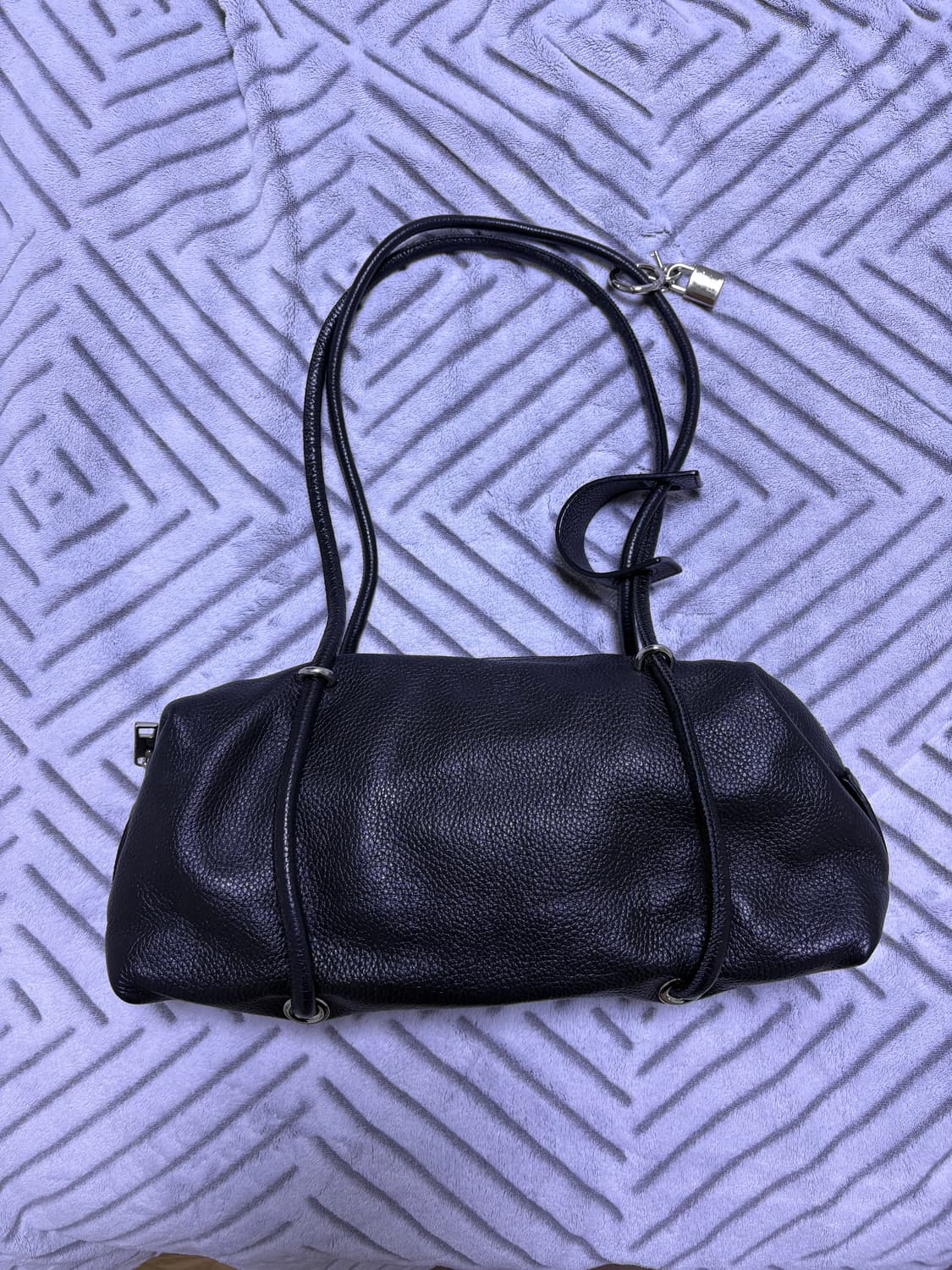 714센터 마고백 검정/실버 상품이미지1