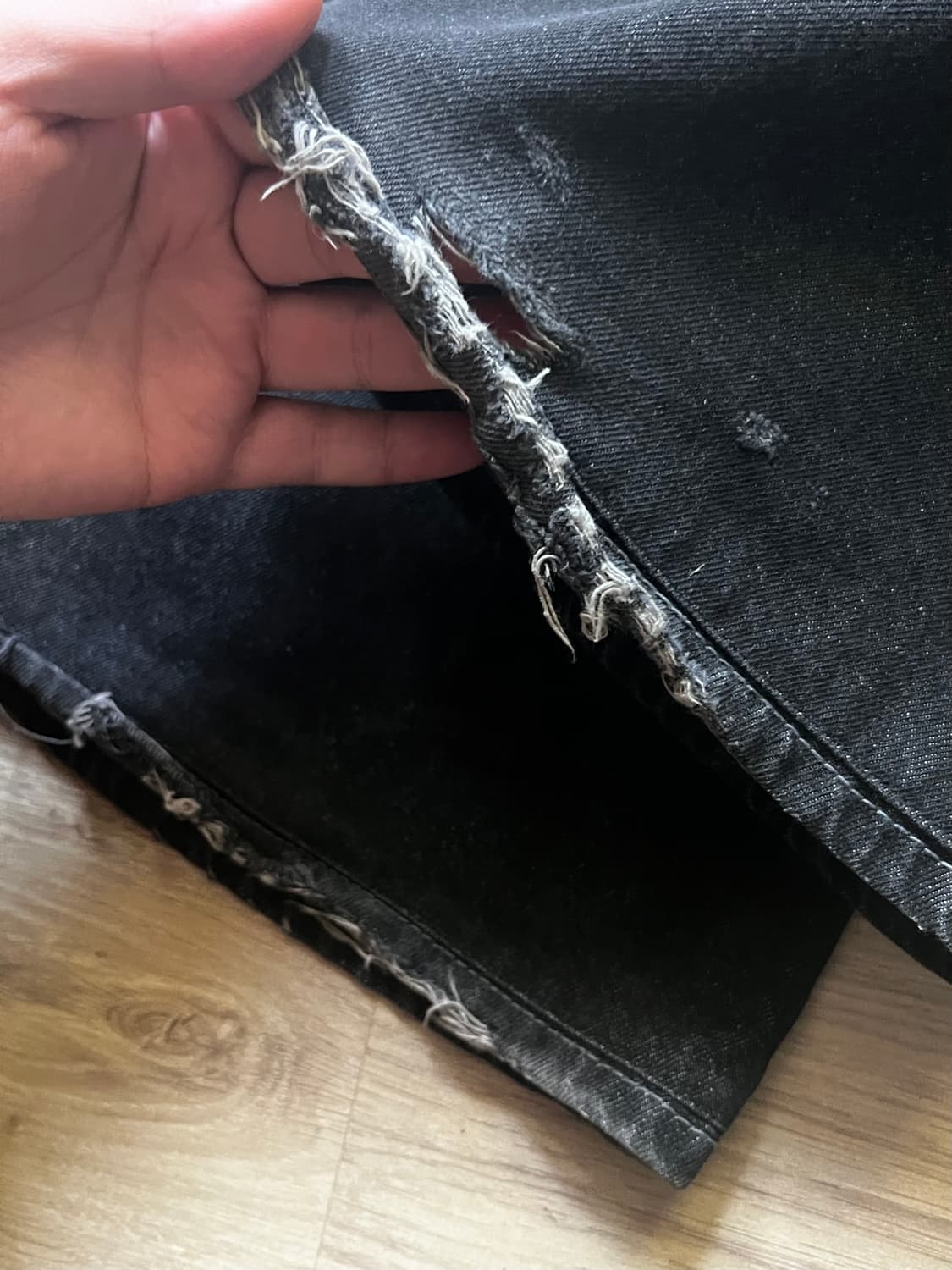 배디 , 워싱 부츠컷 ( 블랙 M ) 상품이미지5