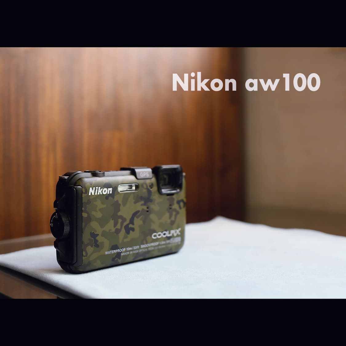 레어<민트급> 니콘 쿨픽스 aw100 카모 빈티지 디카 상품이미지9