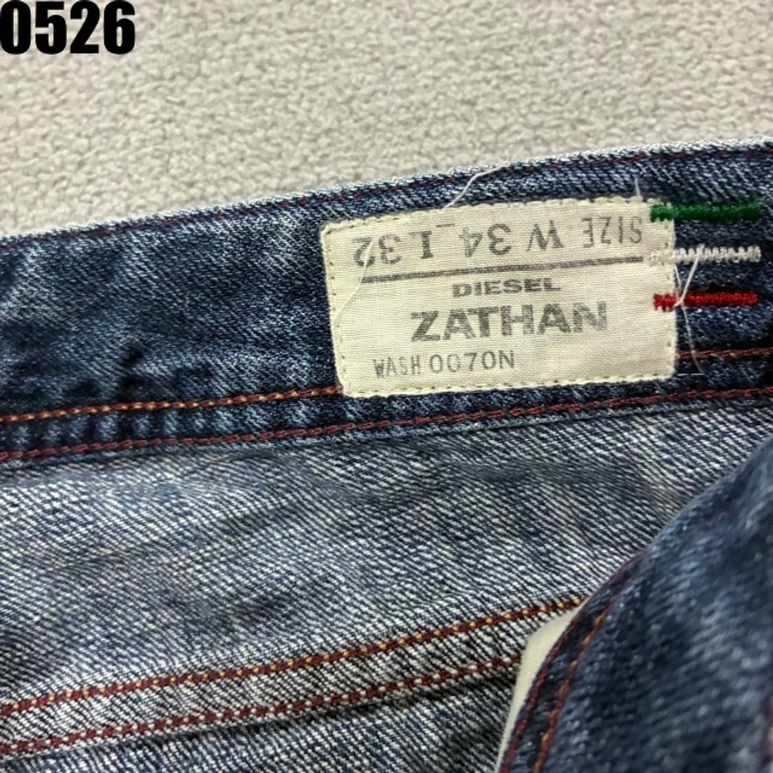 디젤 데님 숏 팬츠 37 상품이미지3