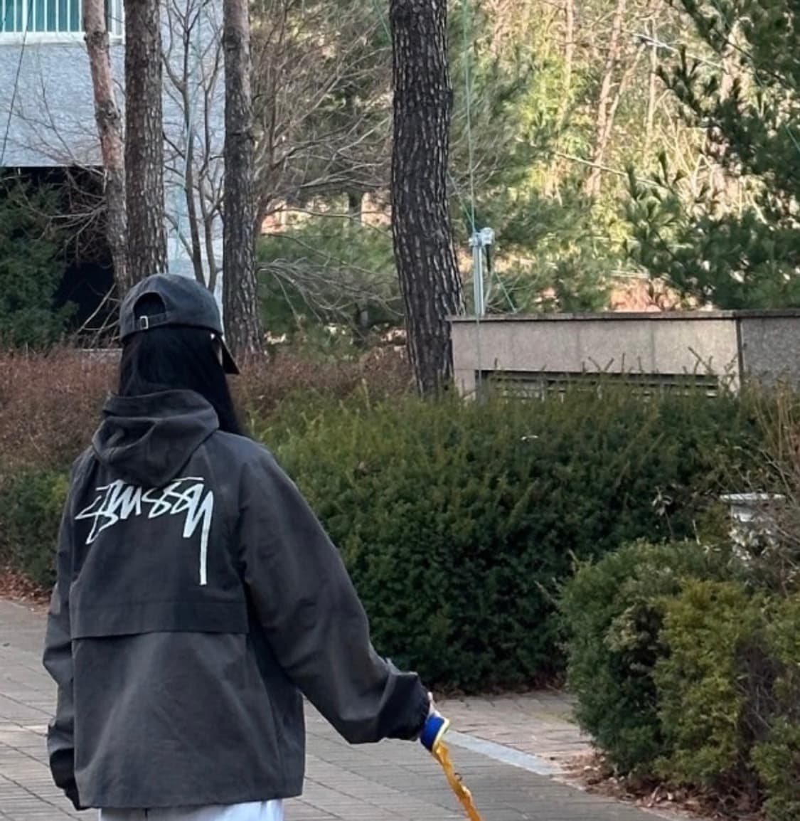 스투시 웨이브다이 비치쉘 자켓 블랙 S 상품이미지2