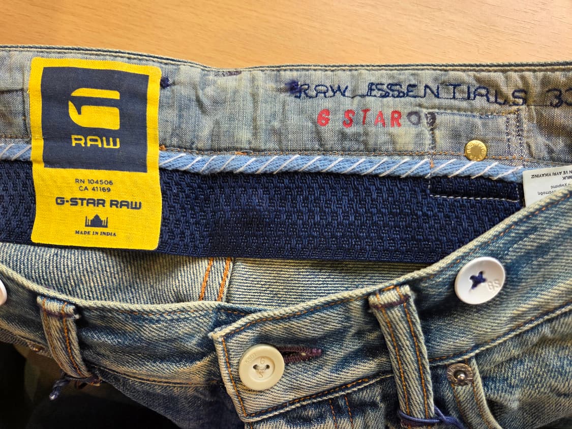 G-STAR 데님 워싱 청바지(W33/L32) 상품이미지7