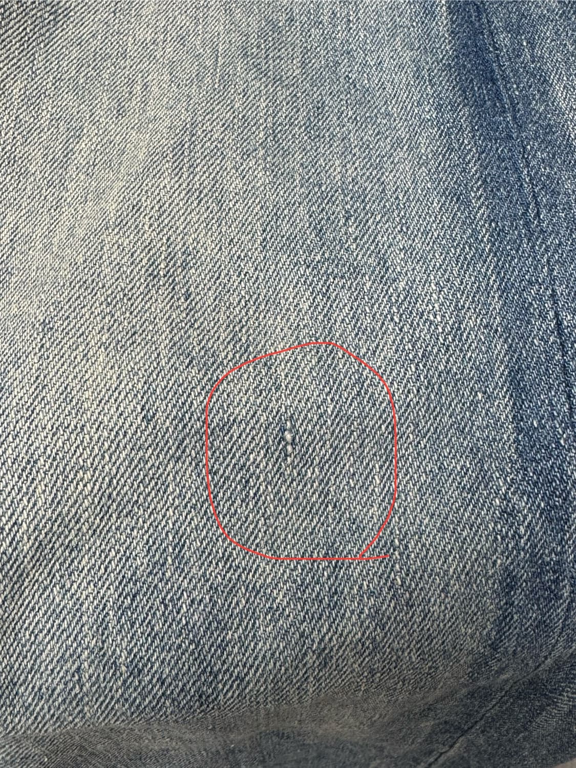 오라리 셀비지 페이디드 라이트 데님 팬츠 라이트 인디고 23AW 4사이즈 상품이미지10