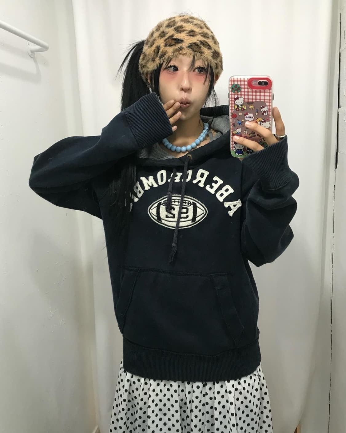 Abercrombie Logo Hoodie 상품이미지5