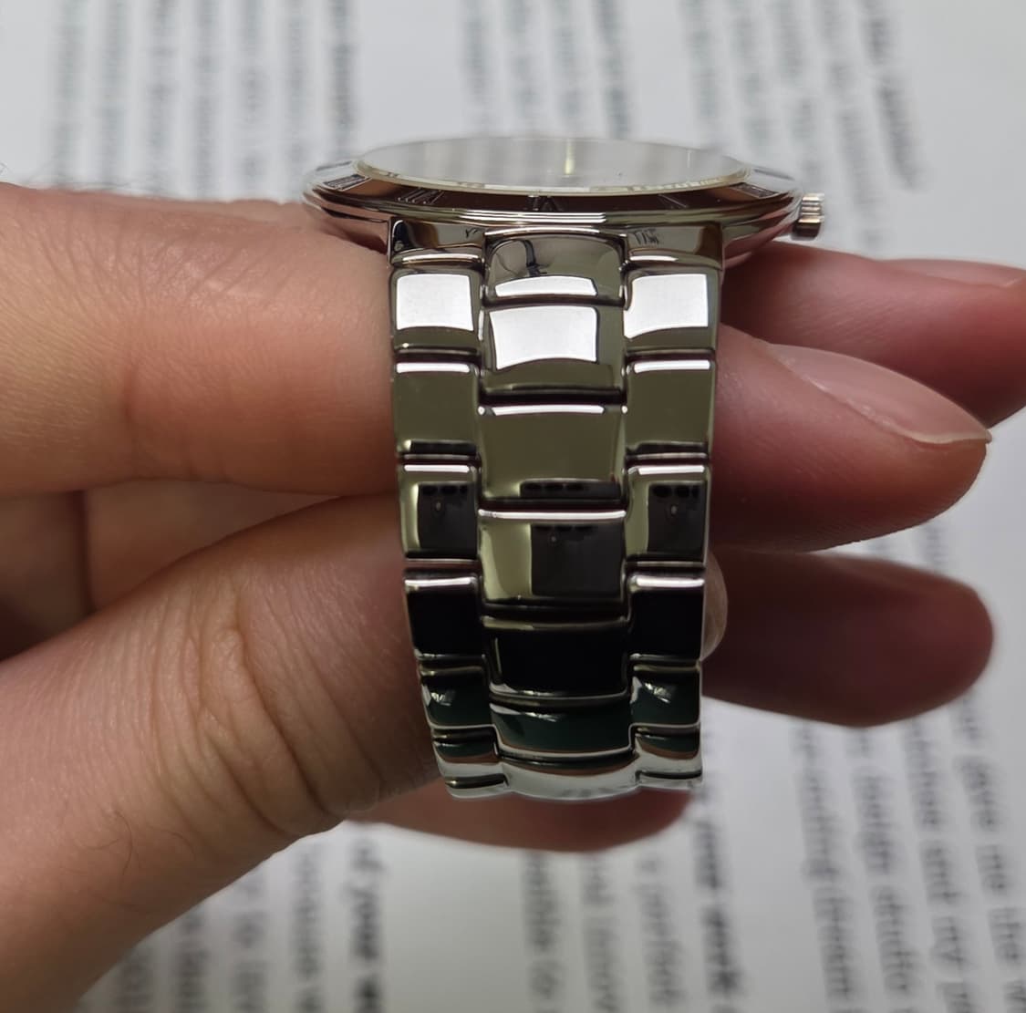 빈티지 구찌 클래식 3300.2.M 샴골판 칼침핸즈 브레이슬릿 ver.
 상품이미지6