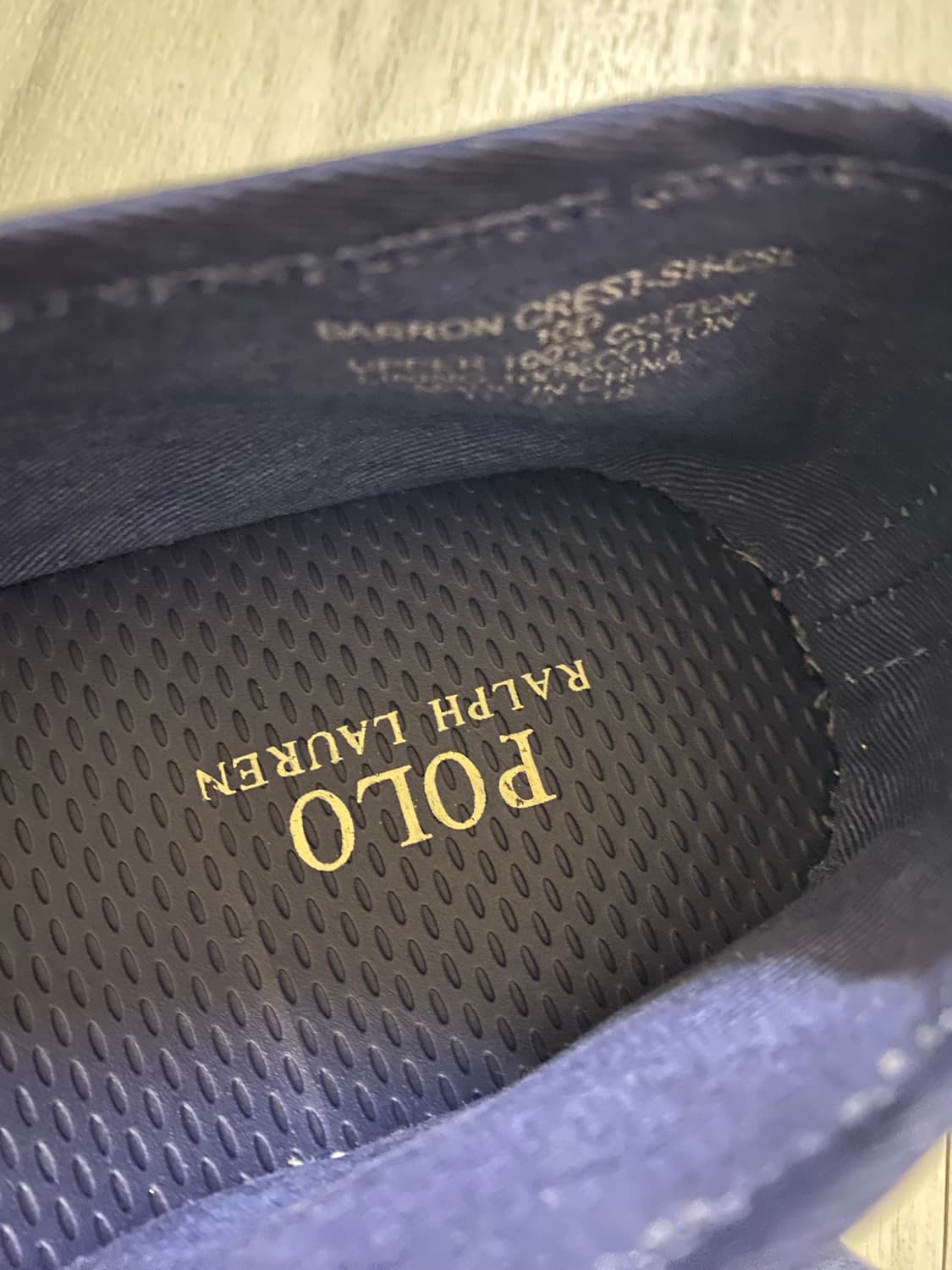 (새제품/280) 폴로 랄프로렌 크레스트 에스파듀 10D 사이즈 상품이미지5