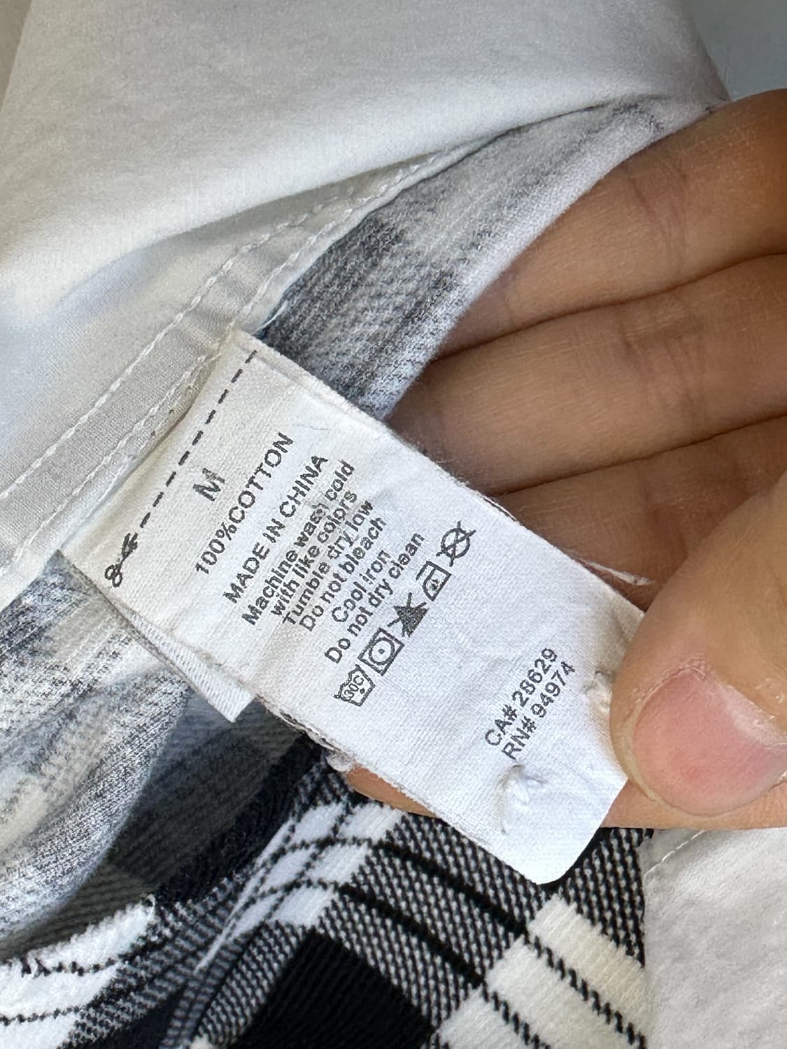 스투시 믹스 패널 체크 셔츠 상품이미지7