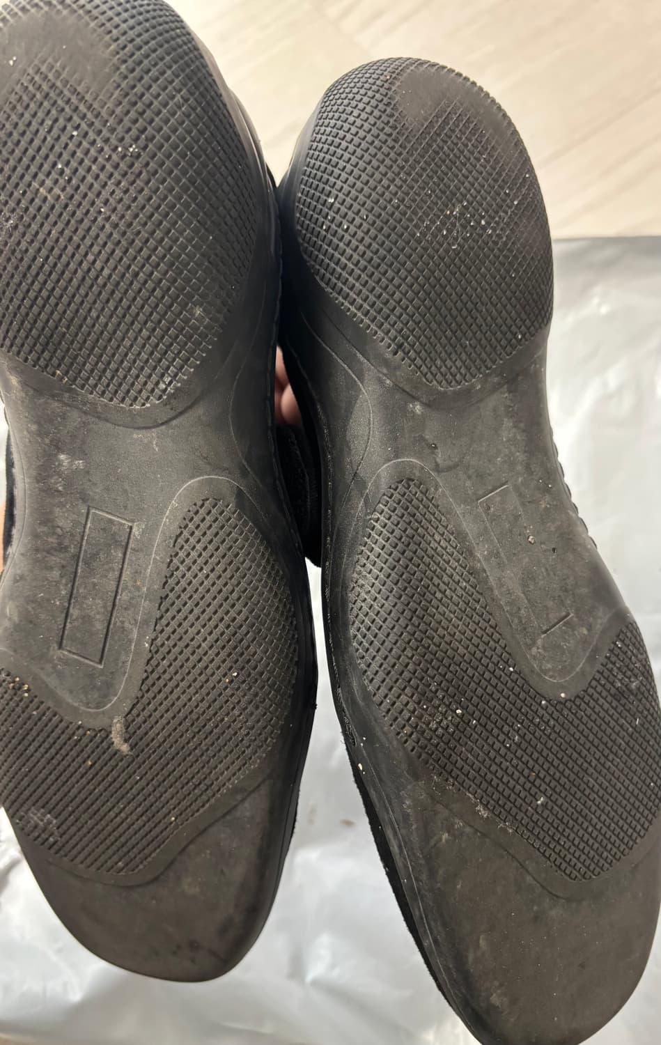 세인트 새틴 메리제인 키높이 스니커즈 벨벳블랙 3cm 250 상품이미지5