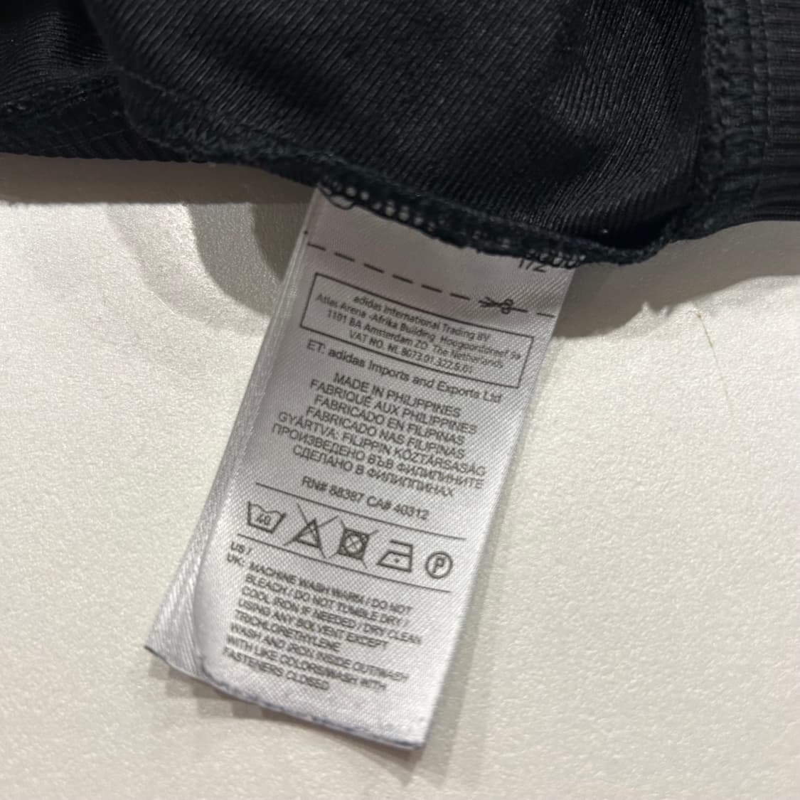 [M] 아디다스 파이어버드 블랙 3선 트랙 자켓 A873 상품이미지7
