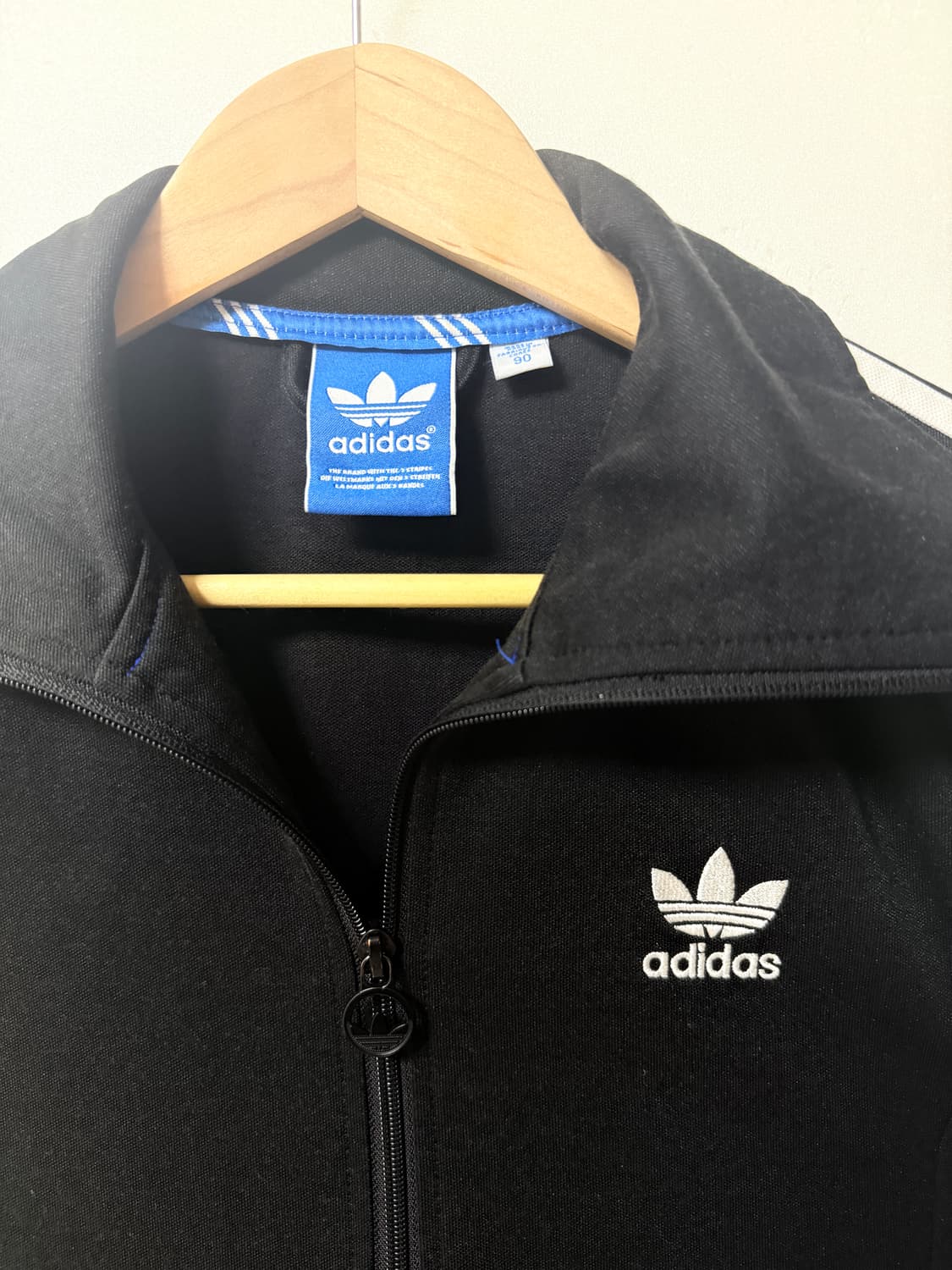 아디다스 유로파 트랙탑 져지 블랙90 상품이미지3