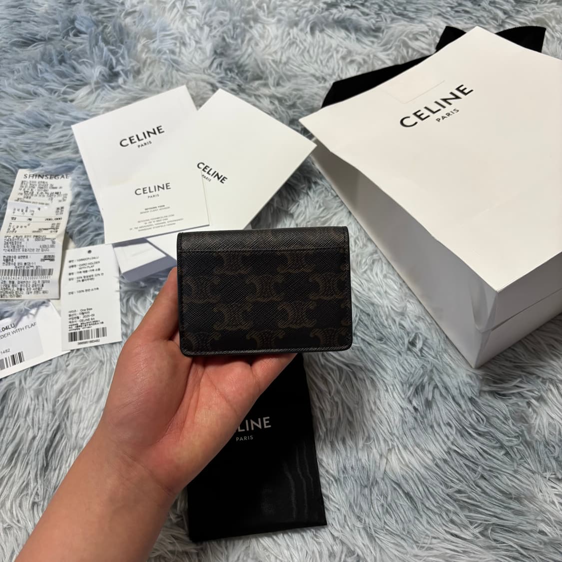 셀린느 트리옹프 카드지갑 상품이미지6
