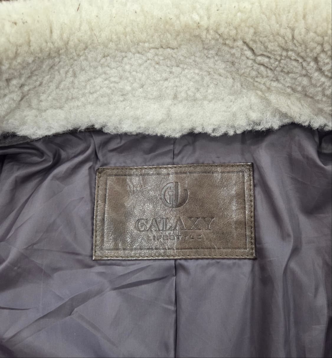 갤럭시 남성 양가죽 다운 자켓 95 상품이미지3