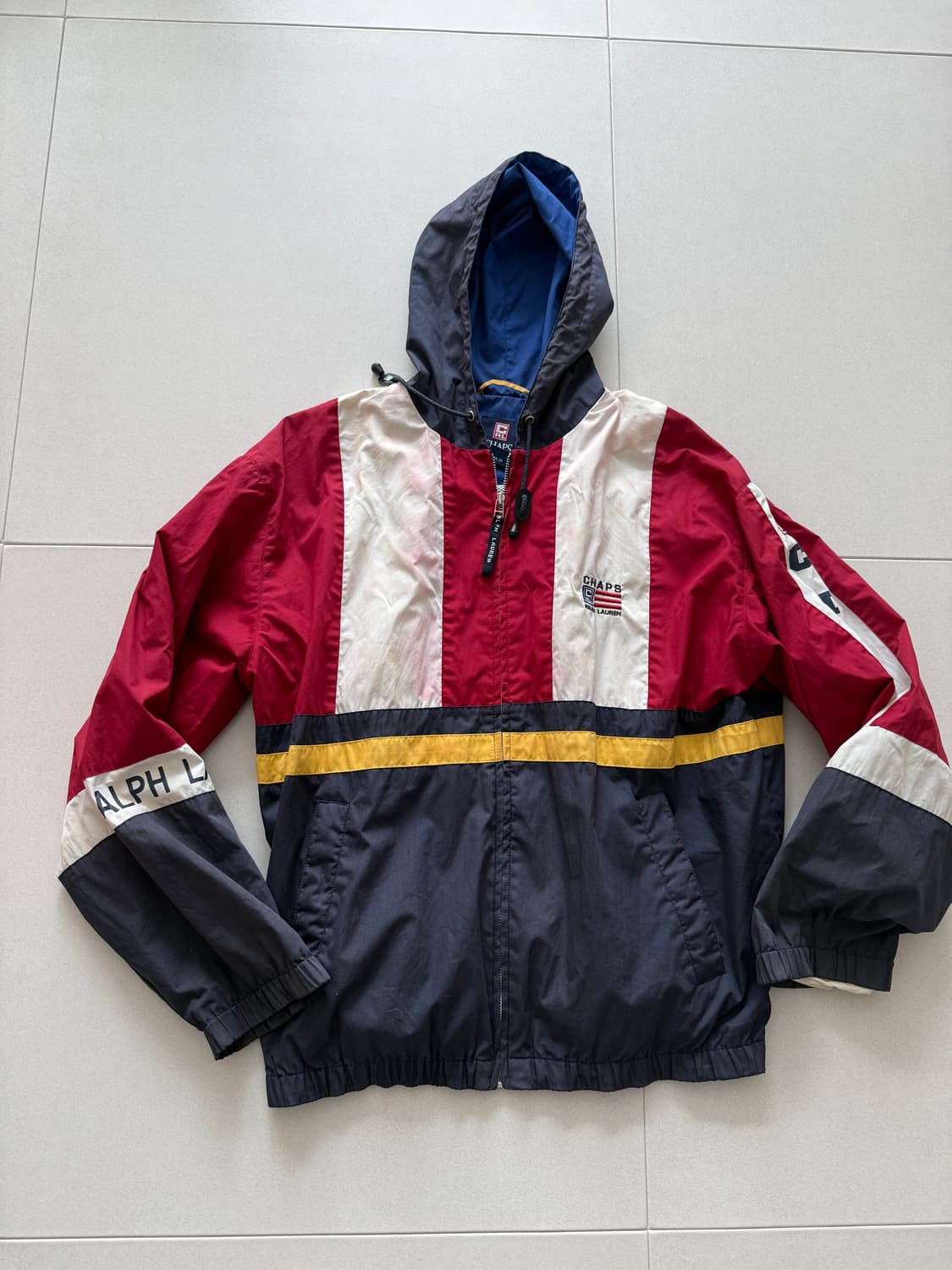 90s 폴로 챕스 랄프로렌 올드스쿨 빈티지 후드집업 상품이미지1