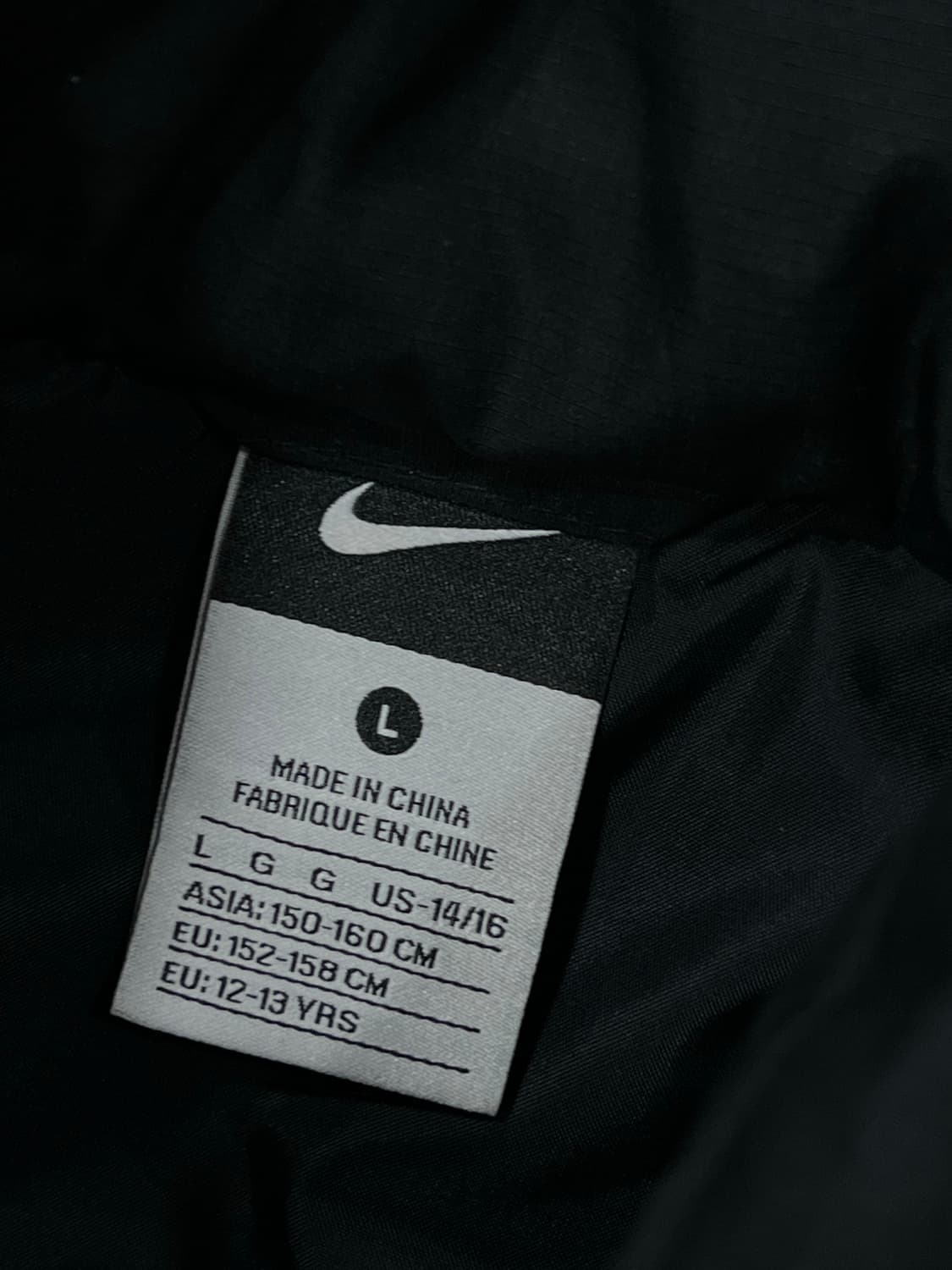 (L) 나이키 토탈90 패디드 점퍼 블랙/옐로우 상품이미지4