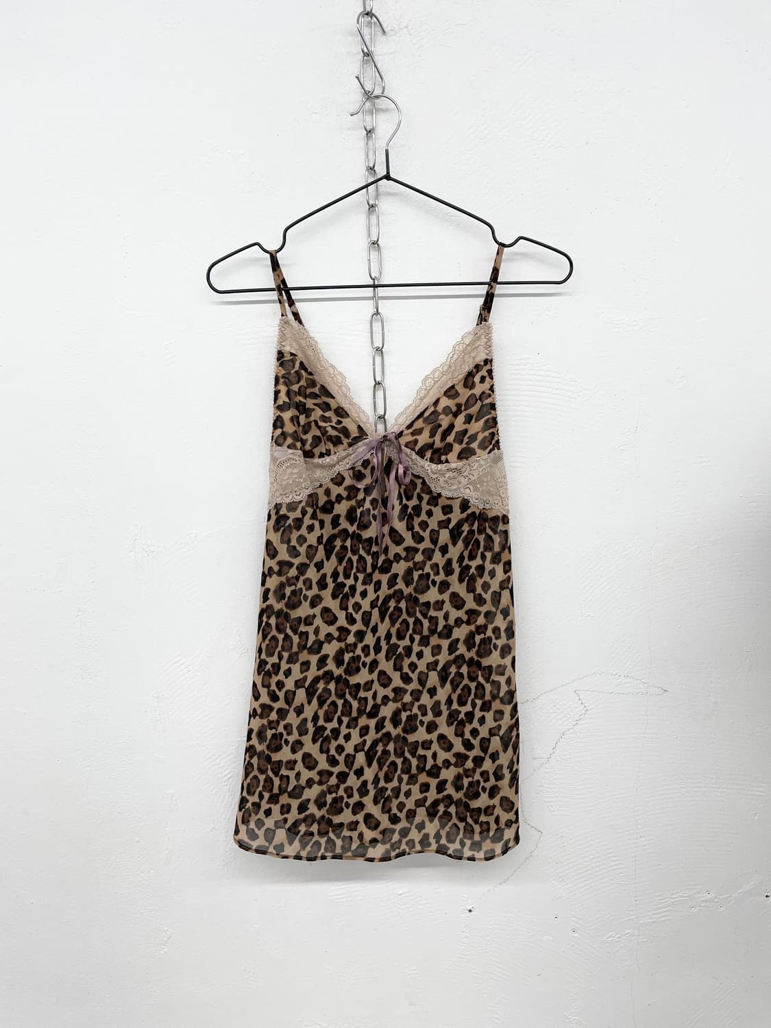 에블린 갸루 호피 슬립 상품이미지4