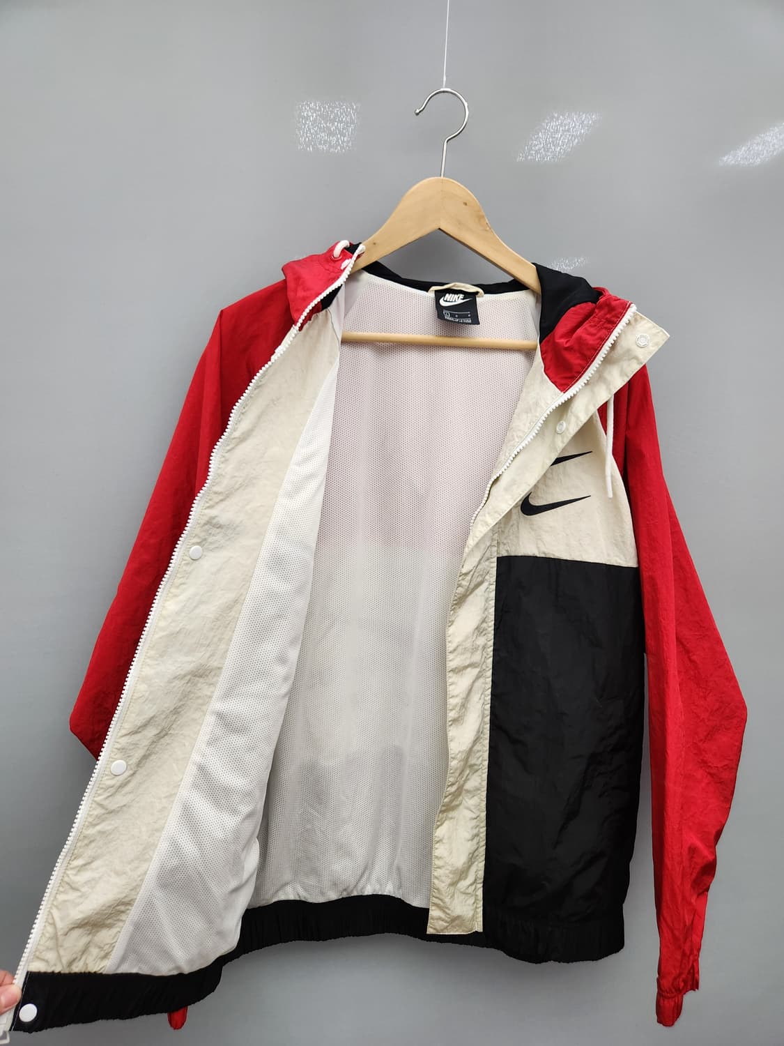 나이키 더블 스우시 바람막이 L 상품이미지5