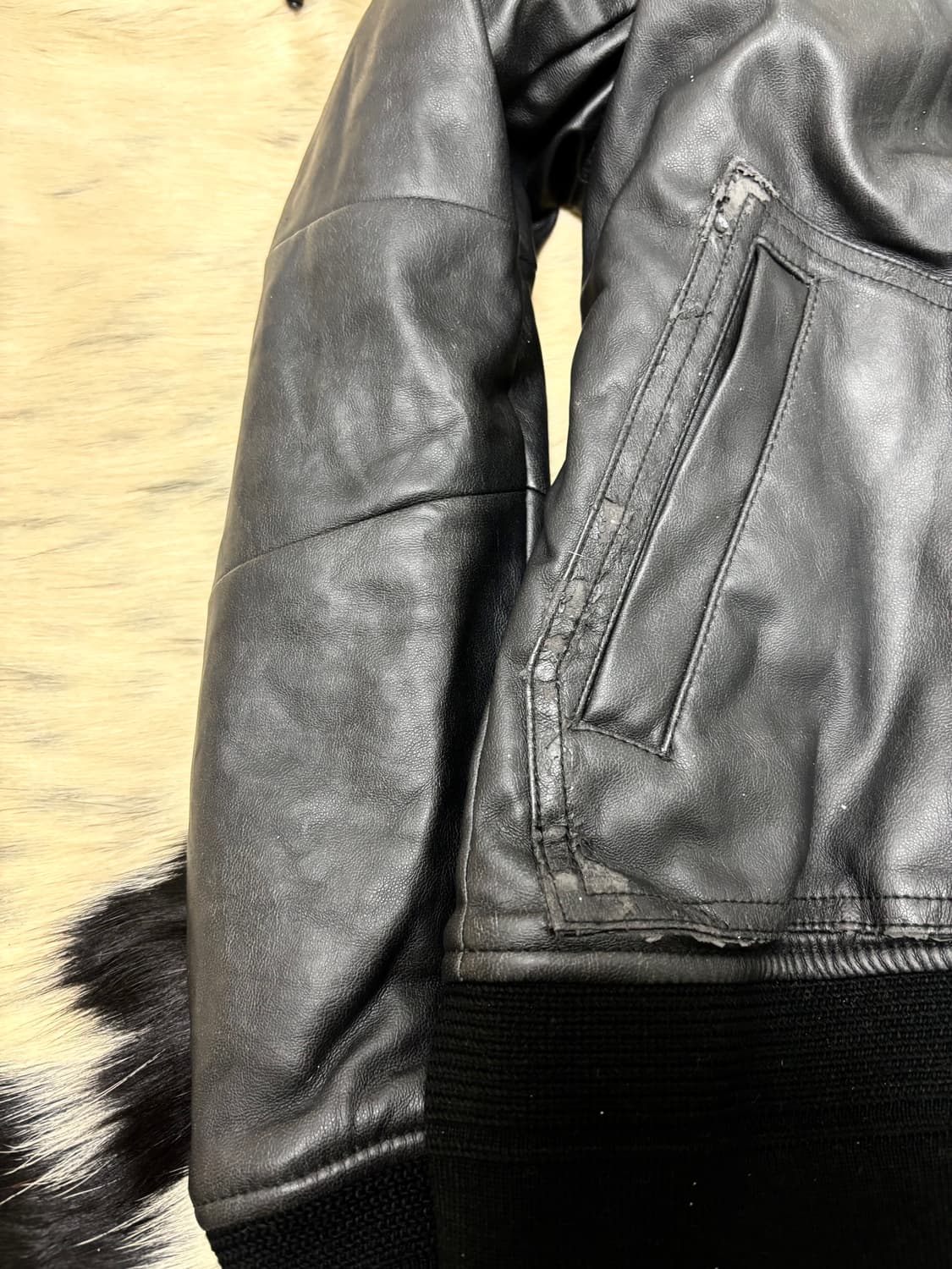 [Opium Moussy]Black Hoodie Padded 2-way  상품이미지8