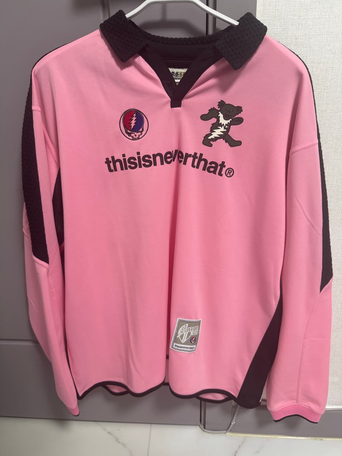 디스이즈네버댓 GD Soccer Jersey Pink 상품이미지2