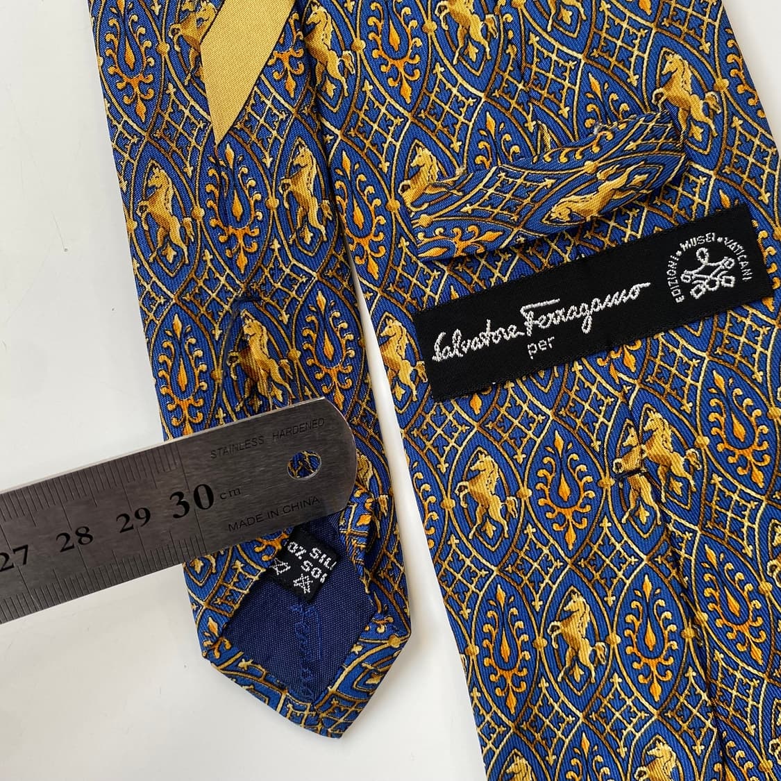 신형라벨 페레가모(Ferragamo) 명품 정품 넥타이 상품이미지6