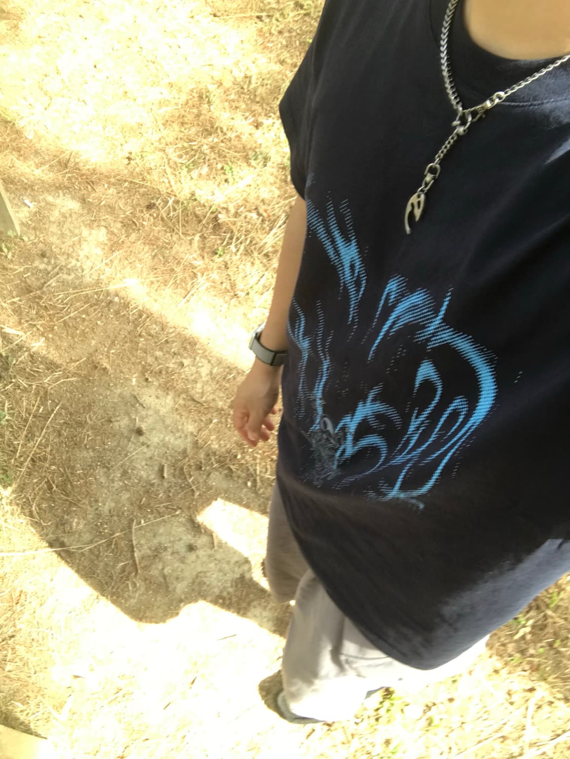 [2] 산산기어 펄스 오브 리버스 티셔츠 네이비 상품이미지2