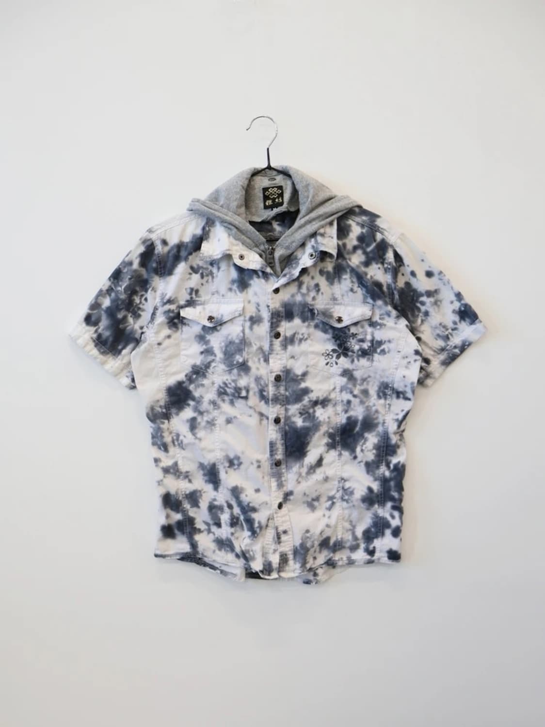 Miyabi Musubi Tie Dye Hooded Shirt 상품이미지4