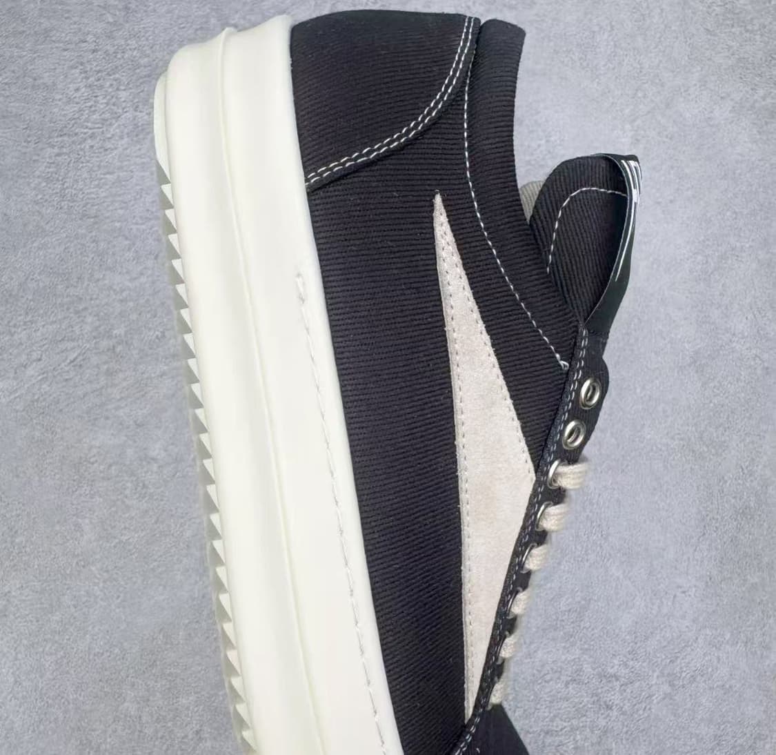 릭 오웬스 다크쉐도우 빈티지 스니커즈 블랙 밀크 상품이미지5