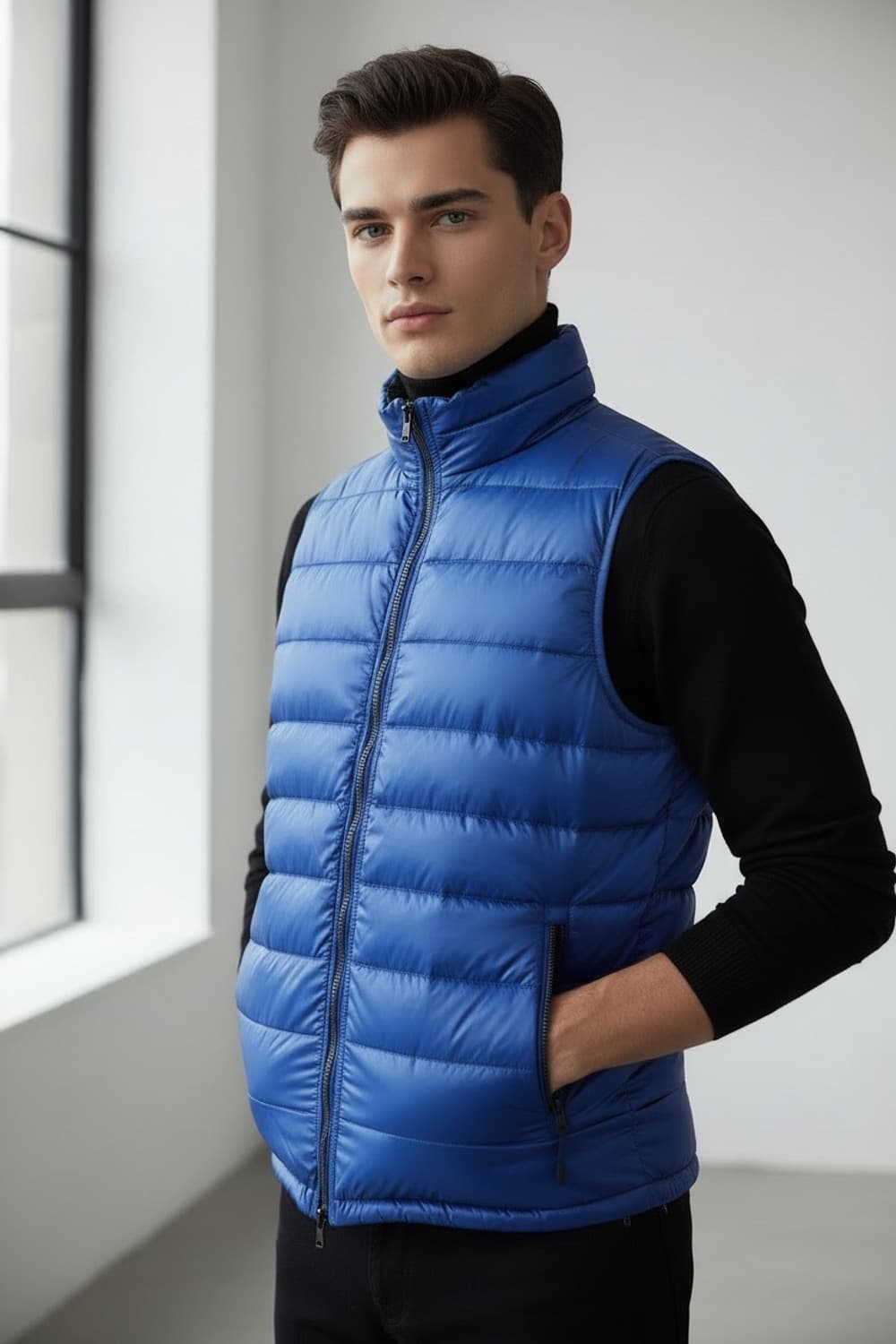 에르노 리버시블(양면) 다운 패딩 베스트 (105) 상품이미지2