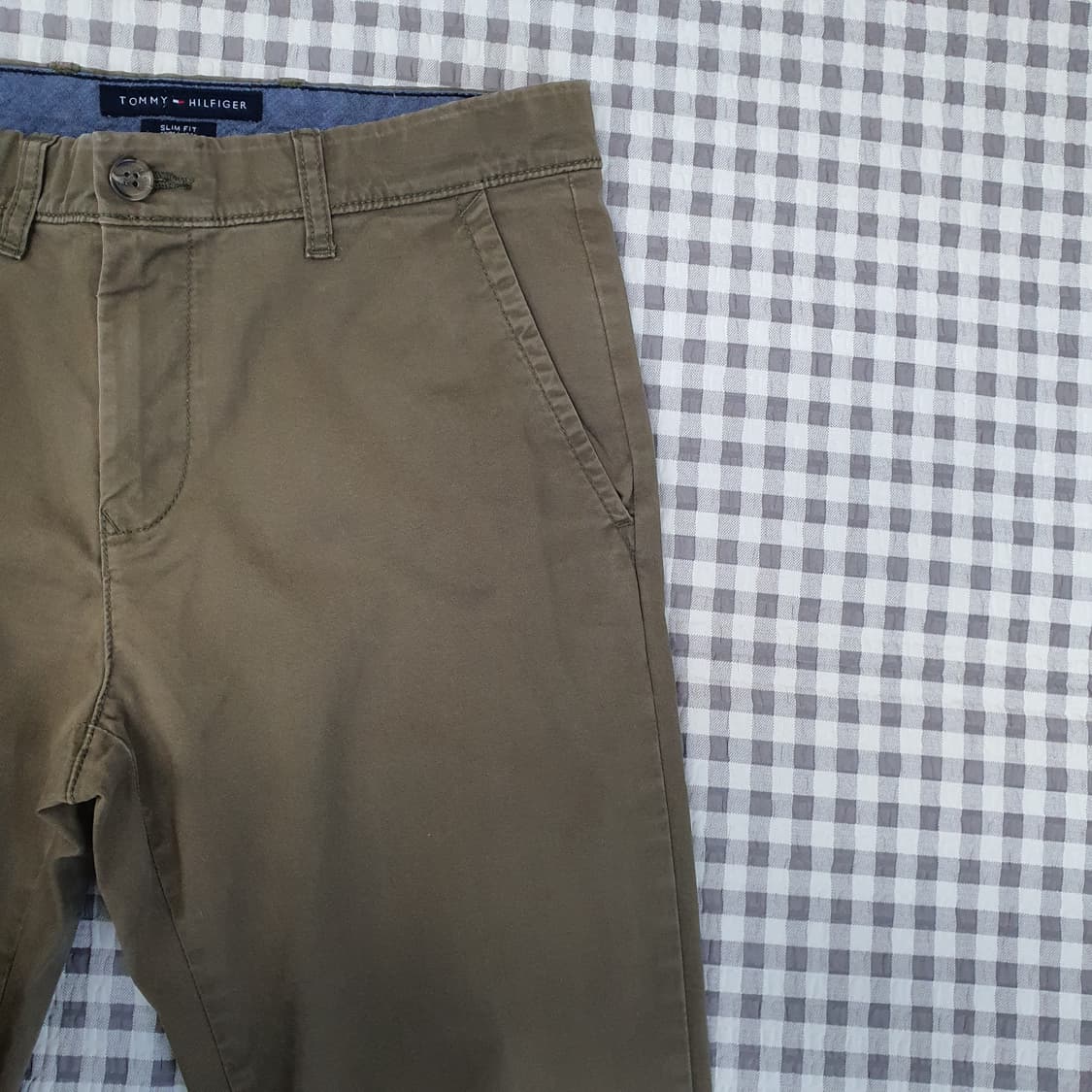 타미힐피거 스판 면바지 남자30 상품이미지3