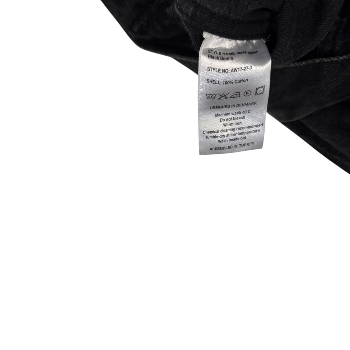 한 코펜하겐 워시드 데님 트러커 상품이미지4