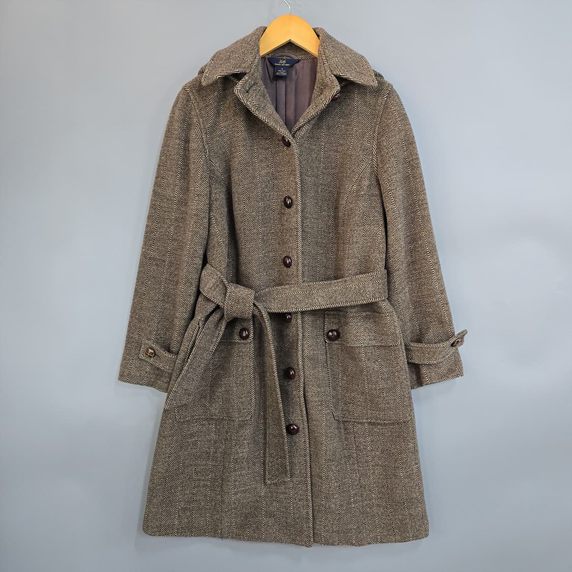 브룩스브라더스(brooks brothers) 346 헤링본 울 코트 상품이미지1