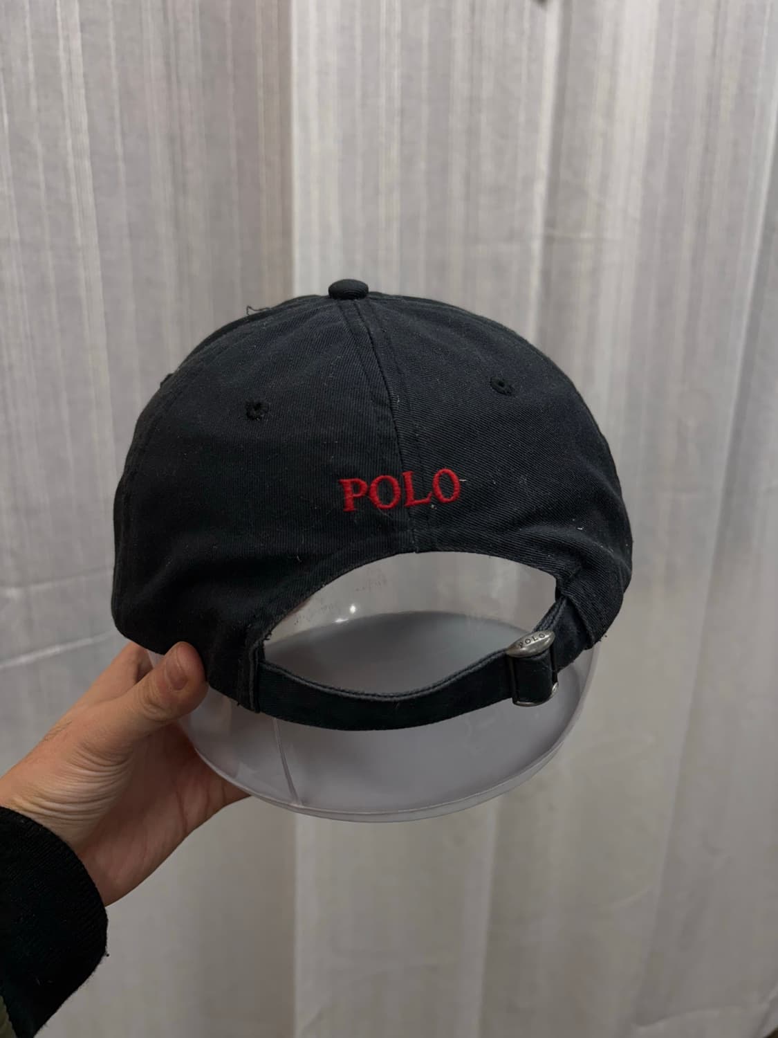 폴로 랄프로렌 볼캡 모자 블랙 상품이미지2