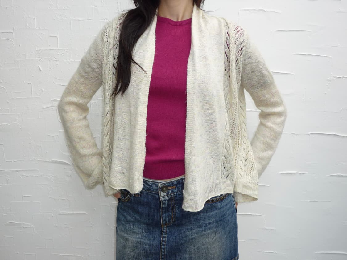 plum knit top 상품이미지2