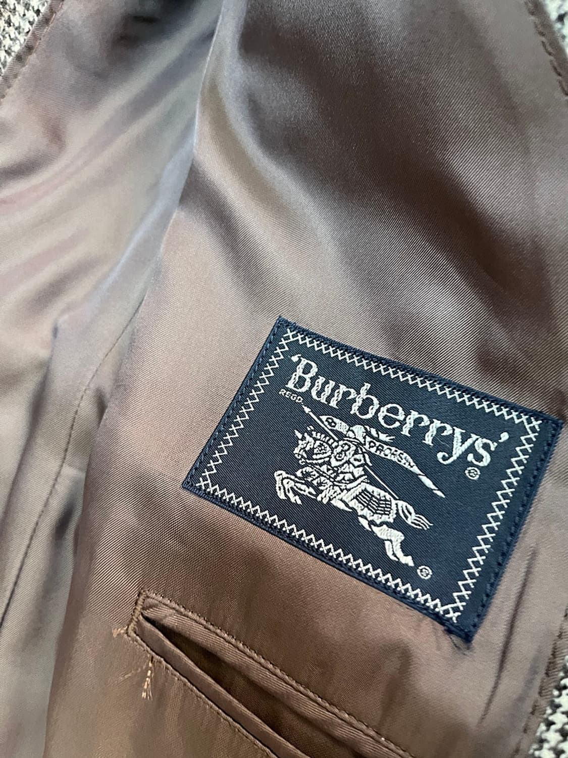 95) 버버리 클래식 울자켓  상품이미지8