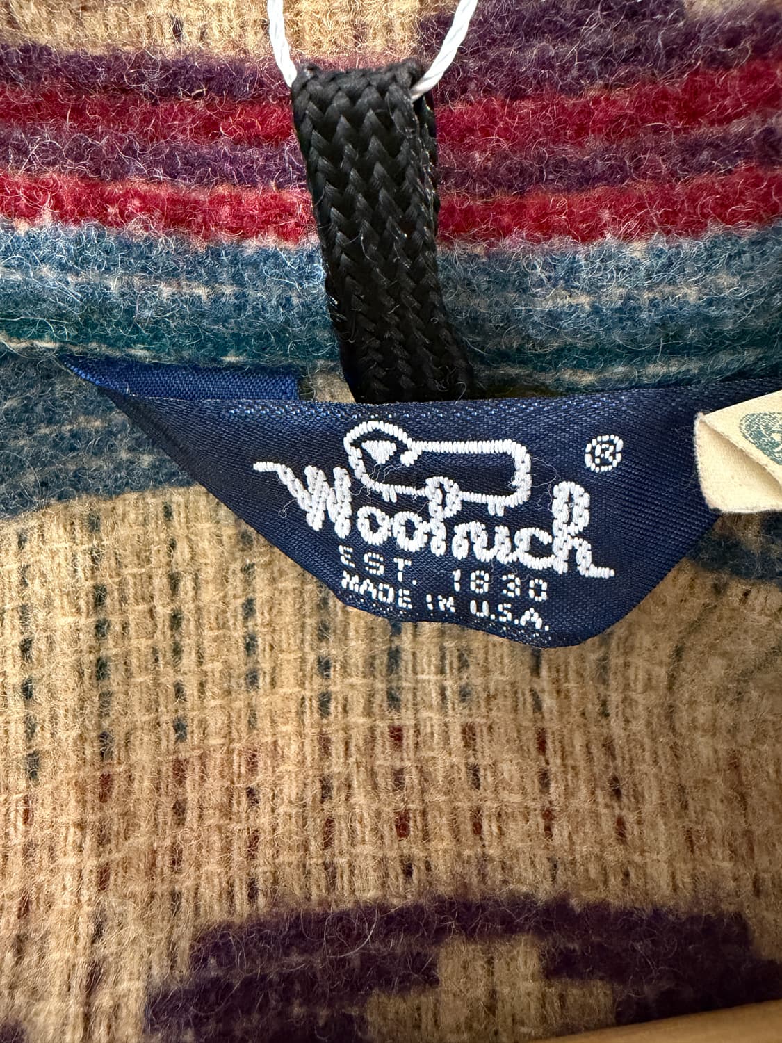 80's 울리치 나바호 패턴 울 자켓 상품이미지5