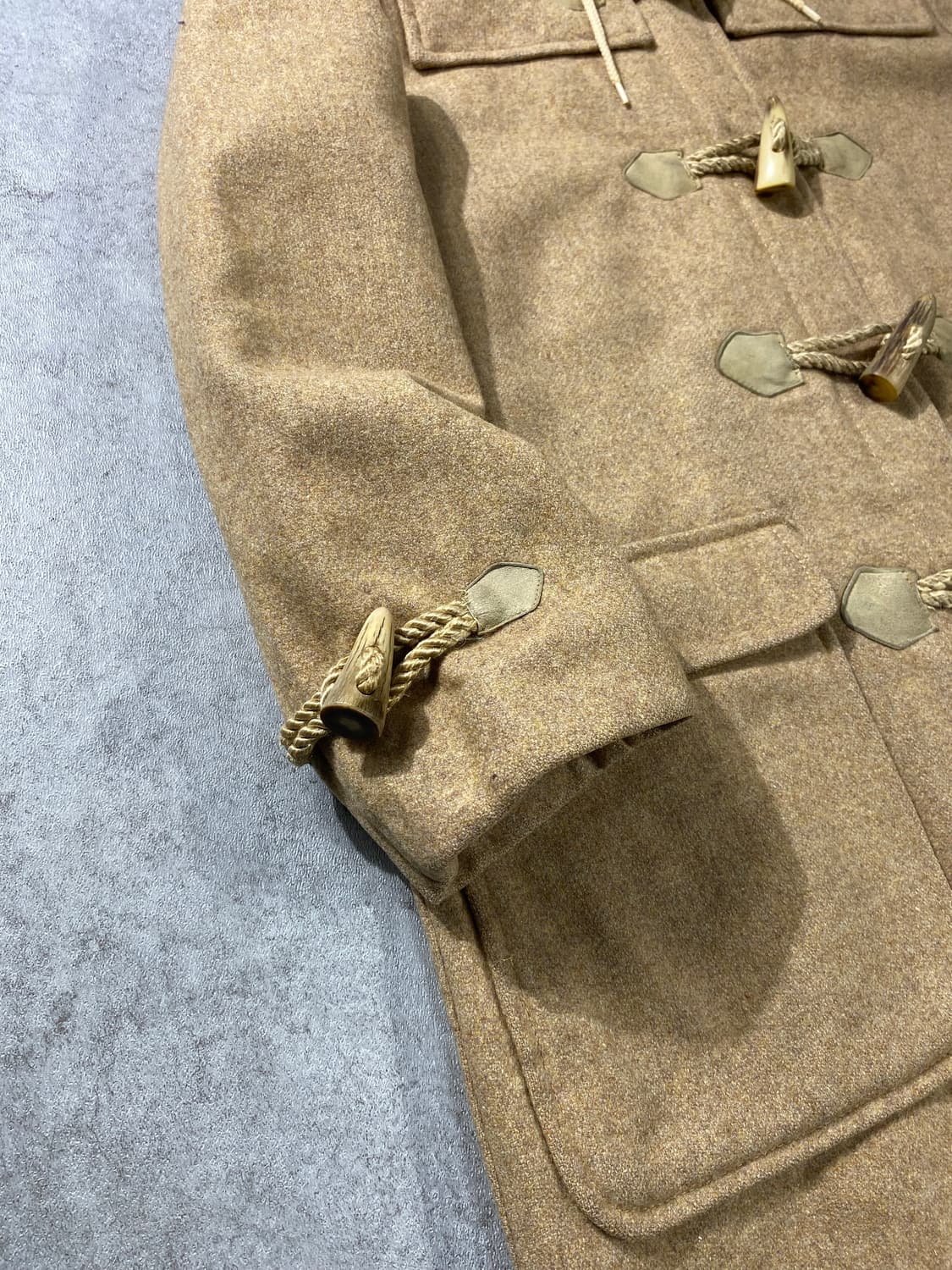 [S-M] 90s Mcgregor 맥그리거 빈티지 울 더플코트 상품이미지3