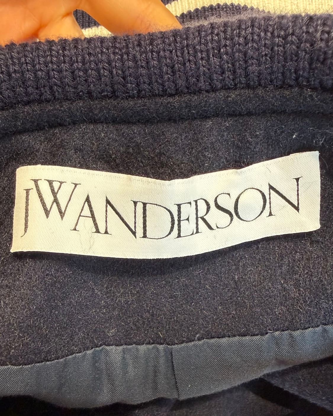 jw앤더슨 네이비 케이프 니트 집업  상품이미지8