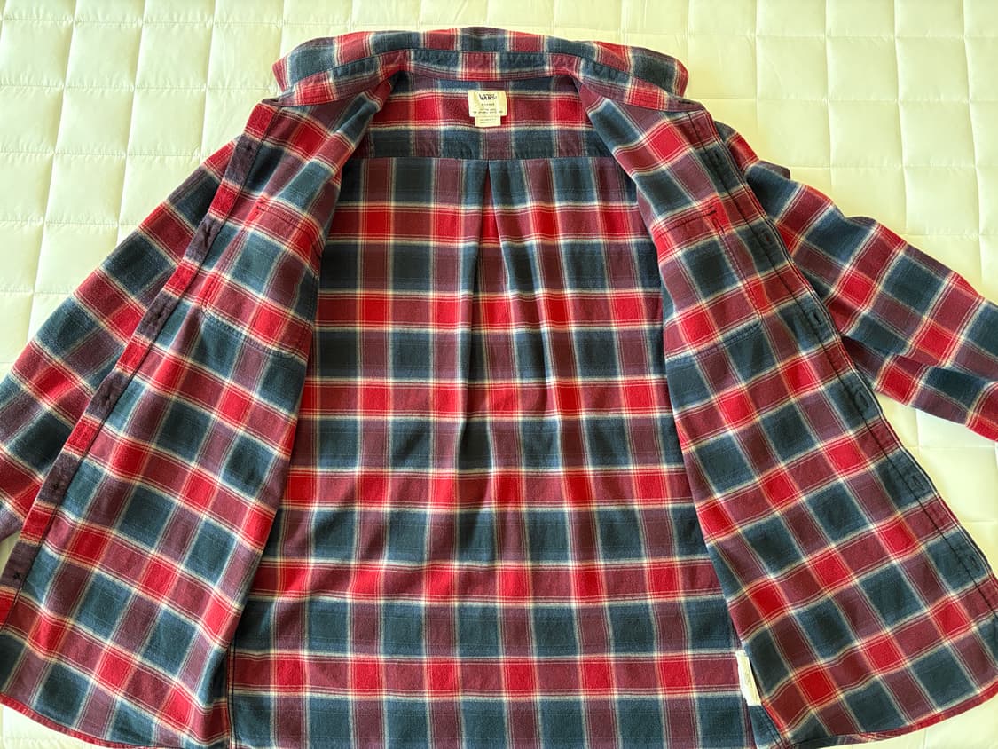 Vans 반스 체크 셔츠 XL 상품이미지4