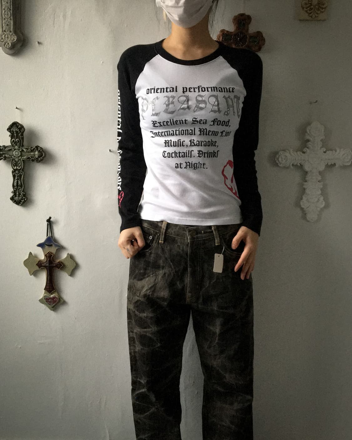 Lettering printing raglan sleeve 상품이미지6