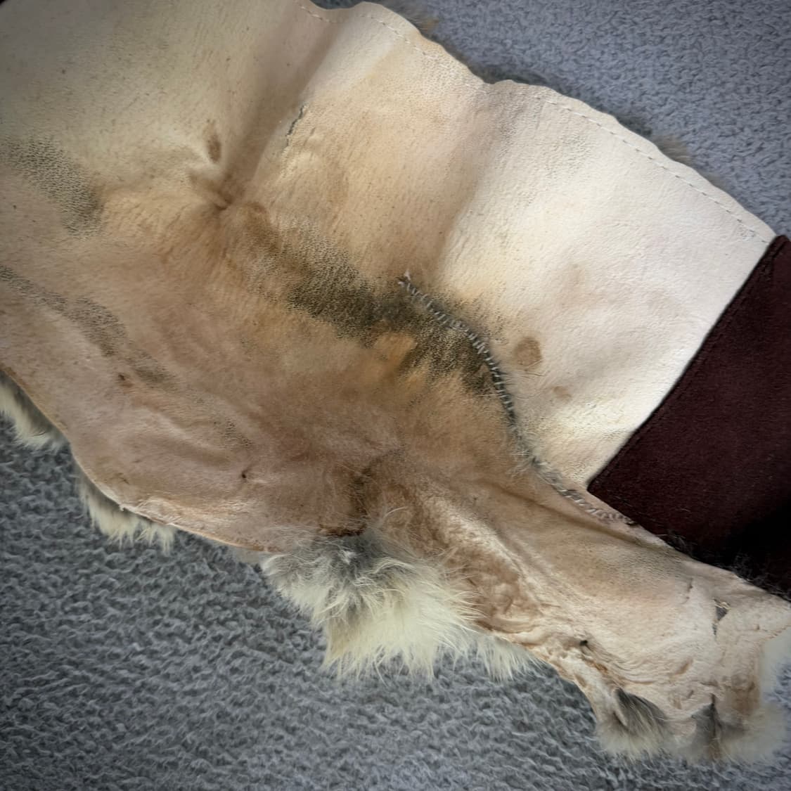 Goa rabbit fur belt 상품이미지4