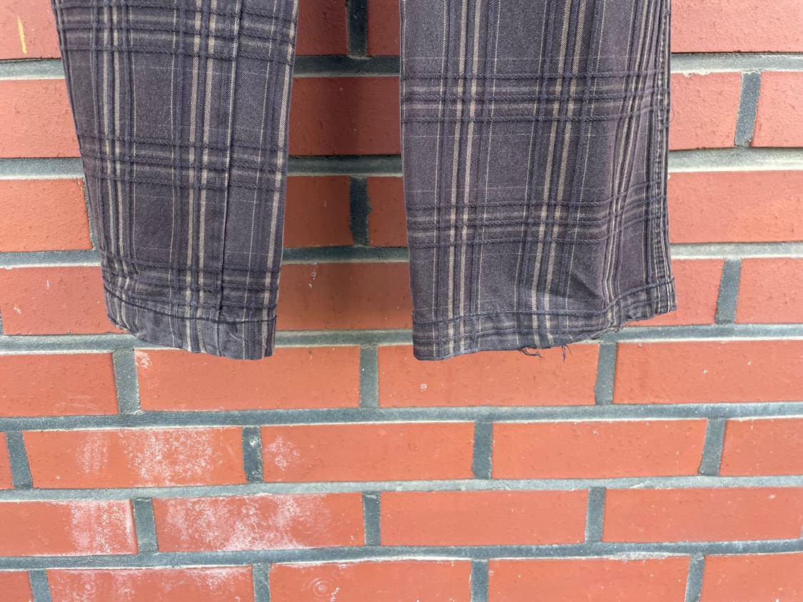 vintage checkered pants 상품이미지3