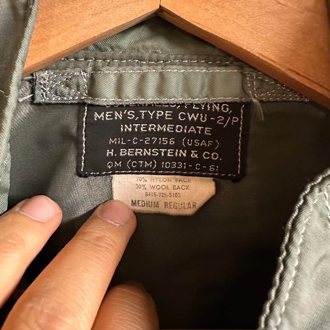60S USAF CWU-2P 플라이트 수트 M 상품이미지3
