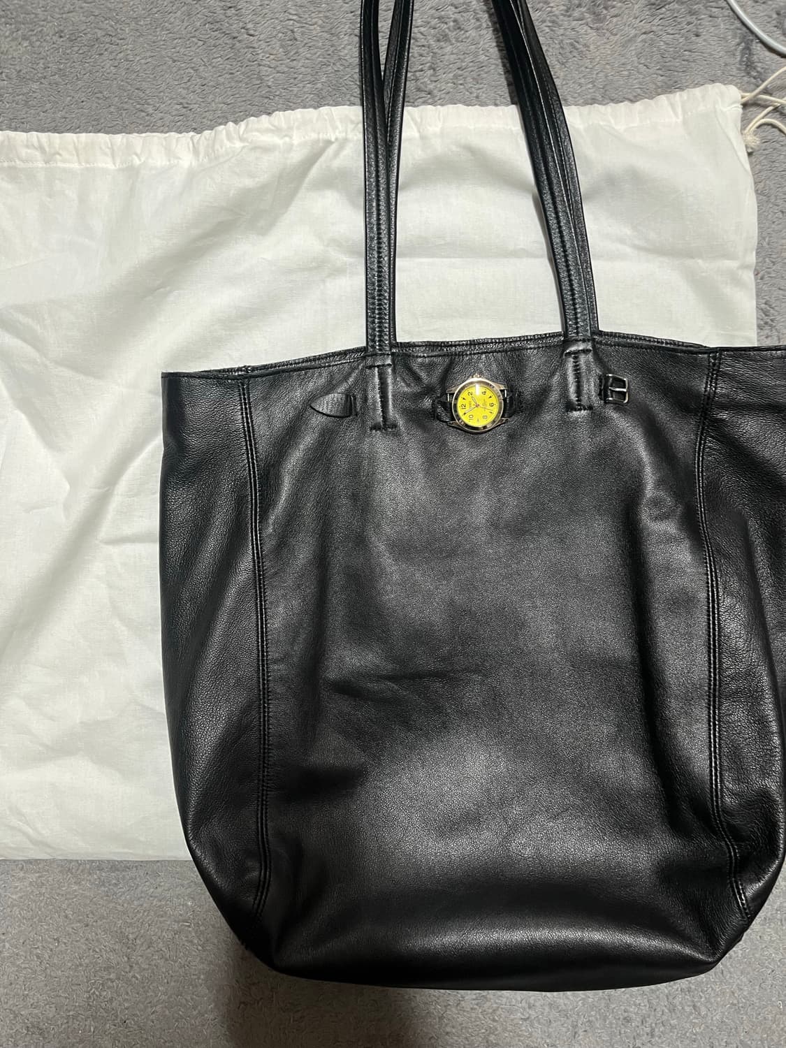 OS) years ago leather wacth bag 상품이미지2