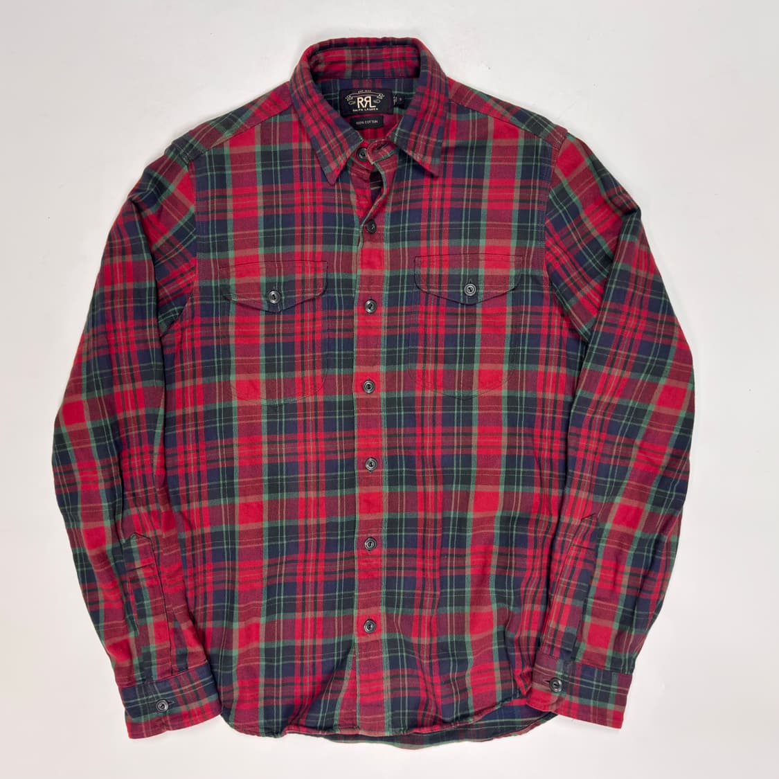 더블알엘 웨스턴 체크 셔츠 상품이미지2