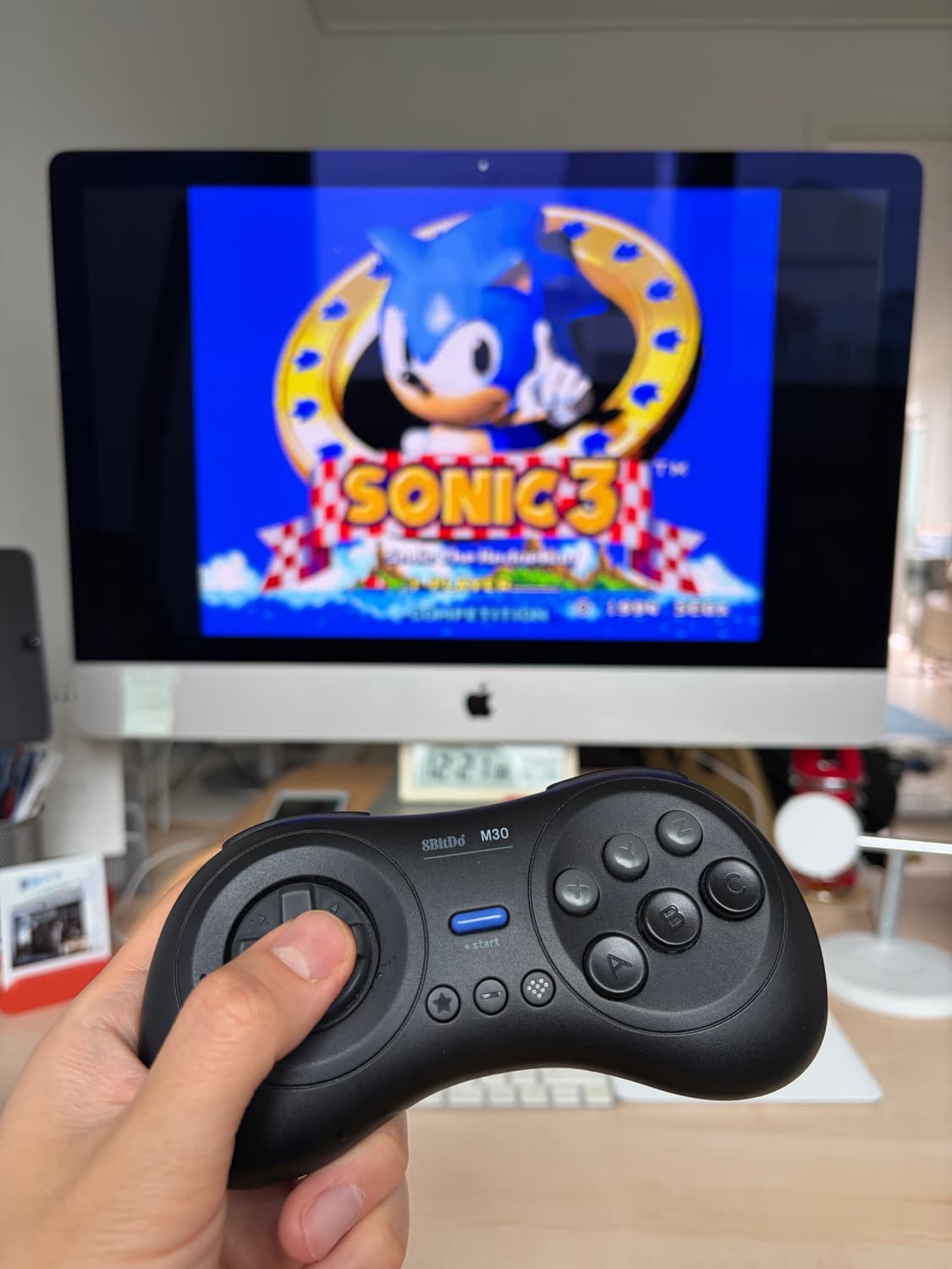 아메리칸 빈티지 소닉 더 헤지혹 3 오피셜 반팔 XL (105)  상품이미지6