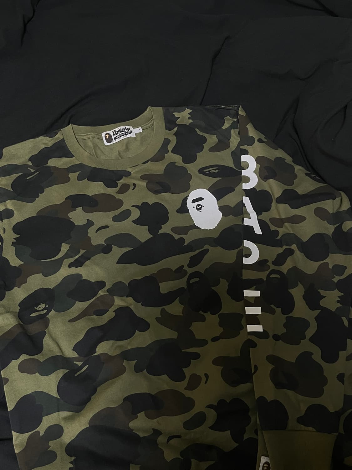 베이프 1st 카모 롱슬리브 L 상품이미지1