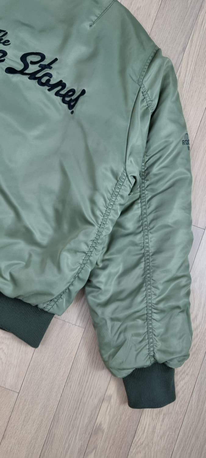 브라바도 더롤링스톤 IORR MA-1 점퍼 L _ 남성,사진확인 상품이미지8